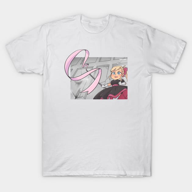 Ribbon T-Shirt by badruzart